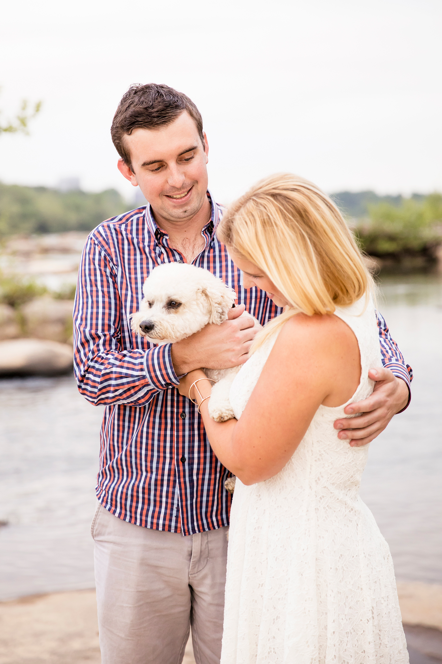 Ashton  Craigs James River Engagement Session - Image Property of www.j-dphoto.com