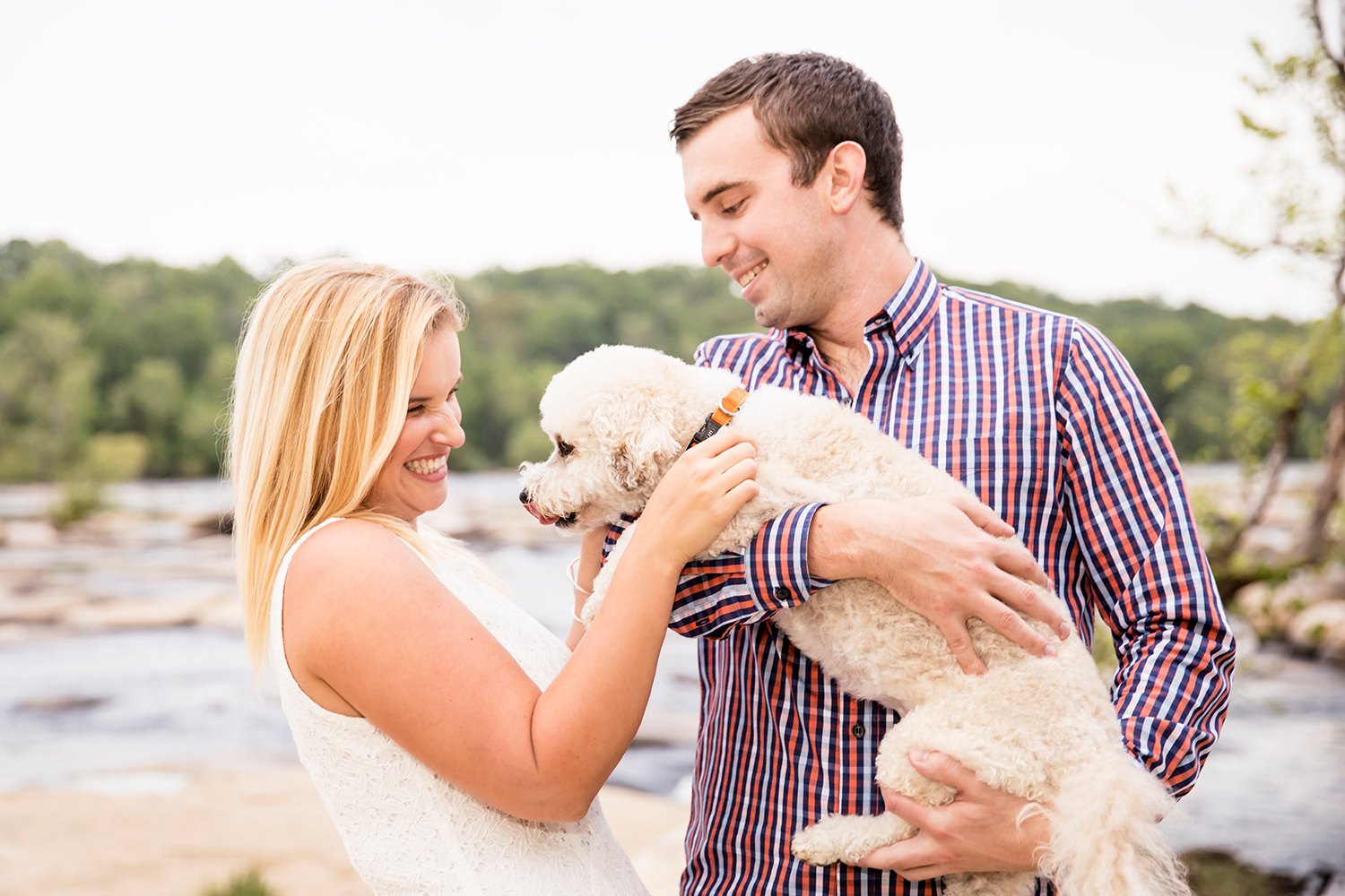 Ashton  Craigs James River Engagement Session - Image Property of www.j-dphoto.com