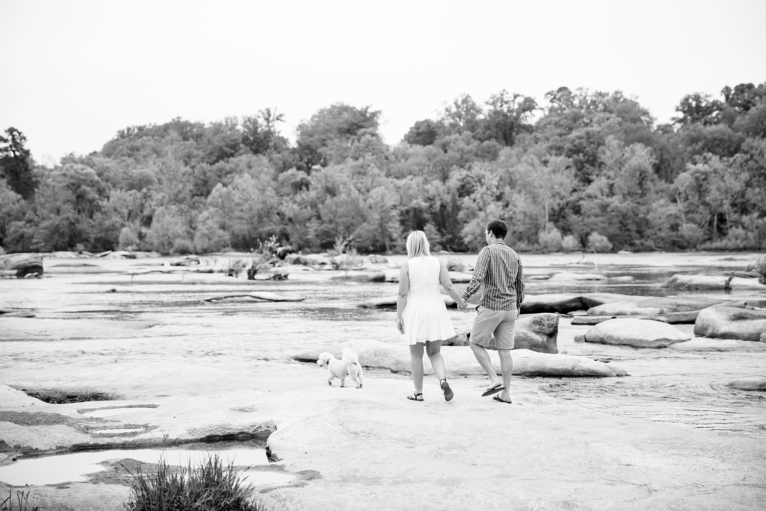 Ashton  Craigs James River Engagement Session - Image Property of www.j-dphoto.com