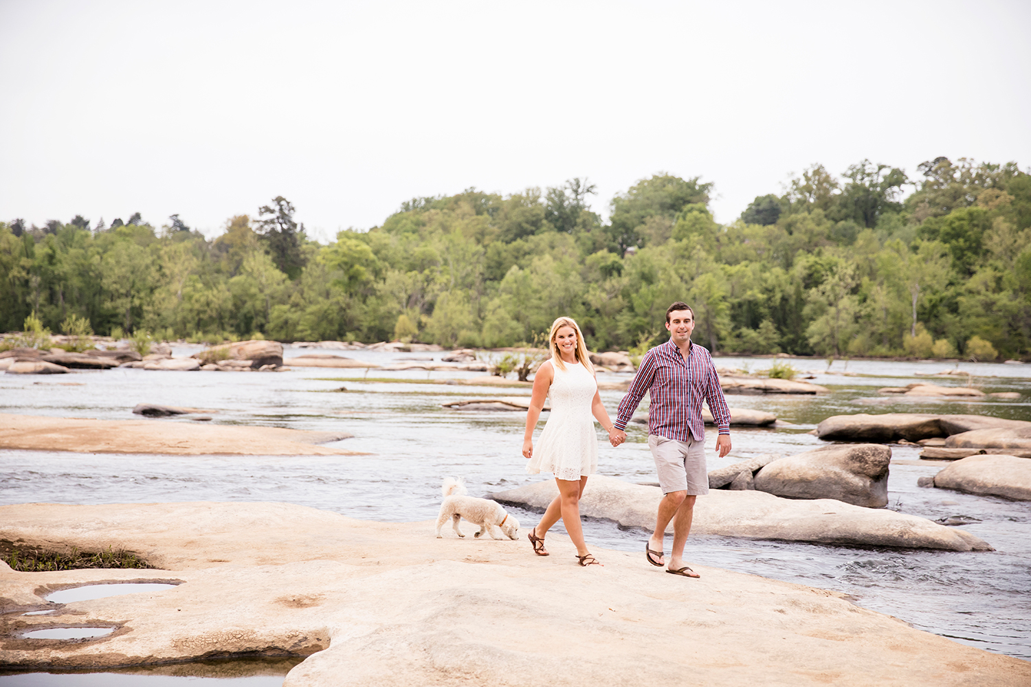 Ashton  Craigs James River Engagement Session - Image Property of www.j-dphoto.com