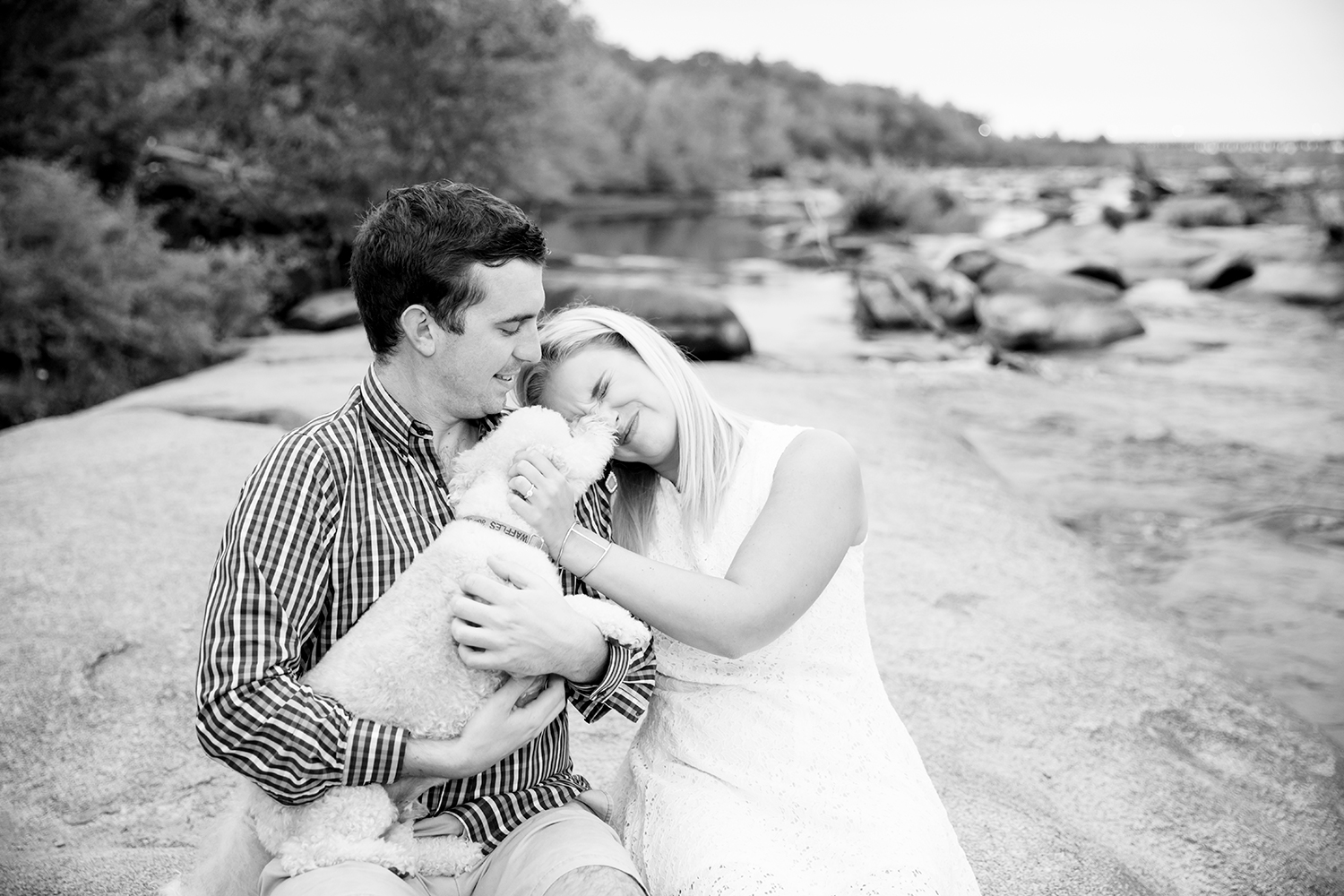 Ashton  Craigs James River Engagement Session - Image Property of www.j-dphoto.com