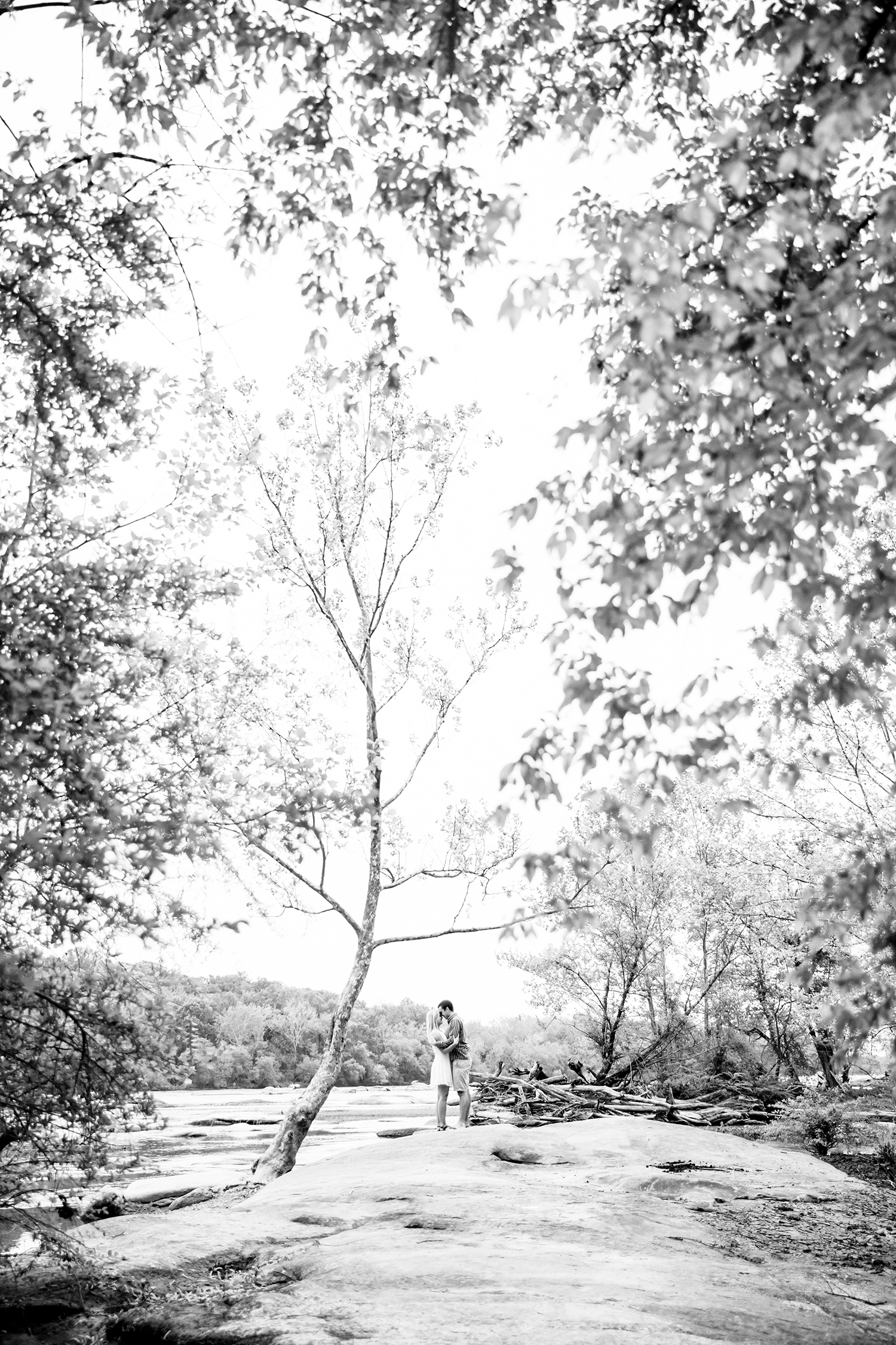 Ashton  Craigs James River Engagement Session - Image Property of www.j-dphoto.com