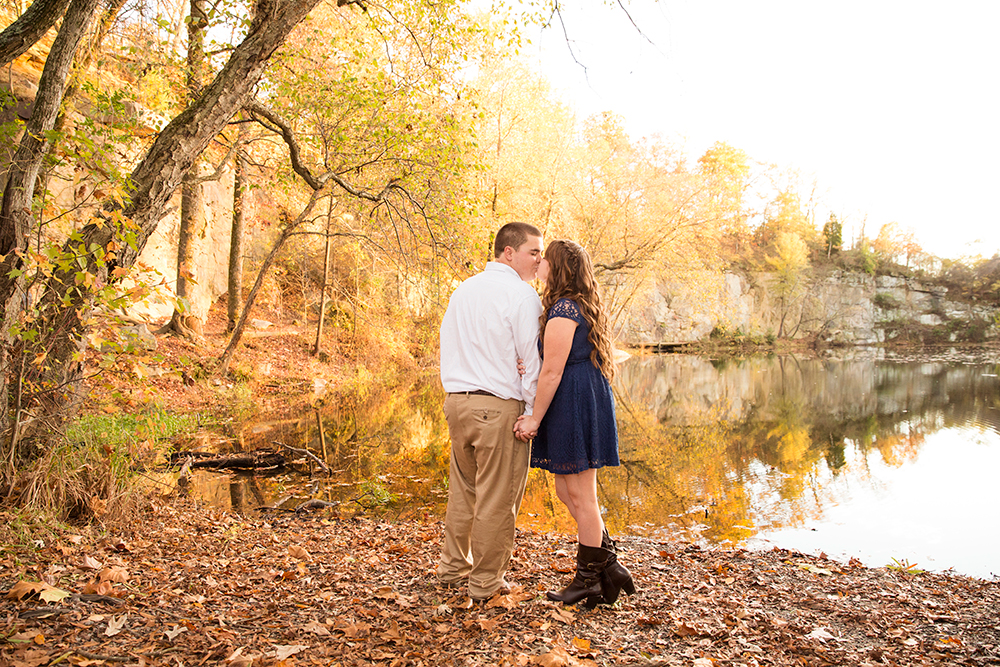 Ashley  Tylers Golden Hour Engagement Session - Image Property of www.j-dphoto.com