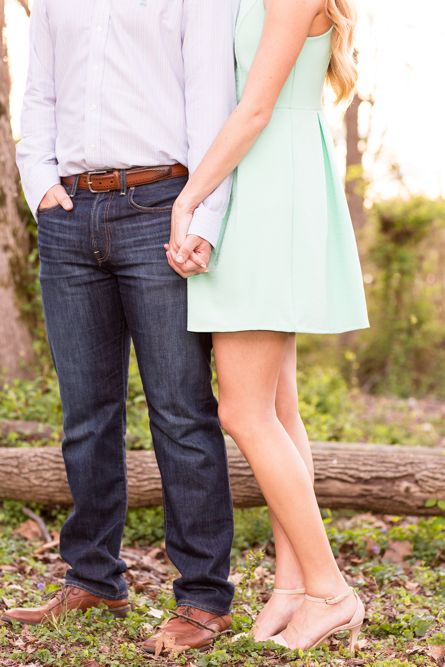 Ashlen  Tylers Spring Belle Isle Engagement - Image Property of www.j-dphoto.com