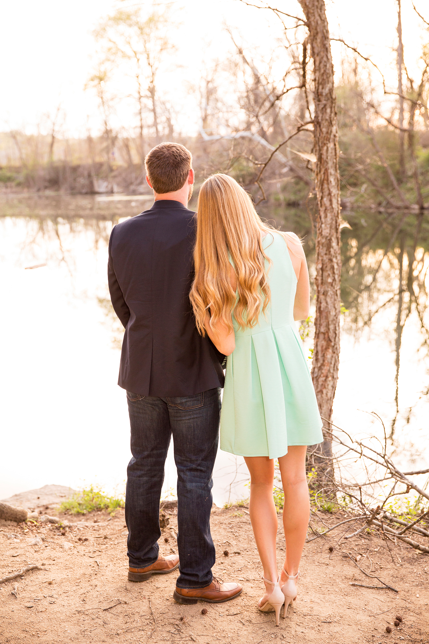 Ashlen Tylers Spring Belle Isle Engagement - Image Property of www.j-dphoto.com