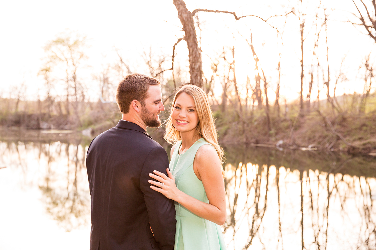 Ashlen Tylers Spring Belle Isle Engagement - Image Property of www.j-dphoto.com