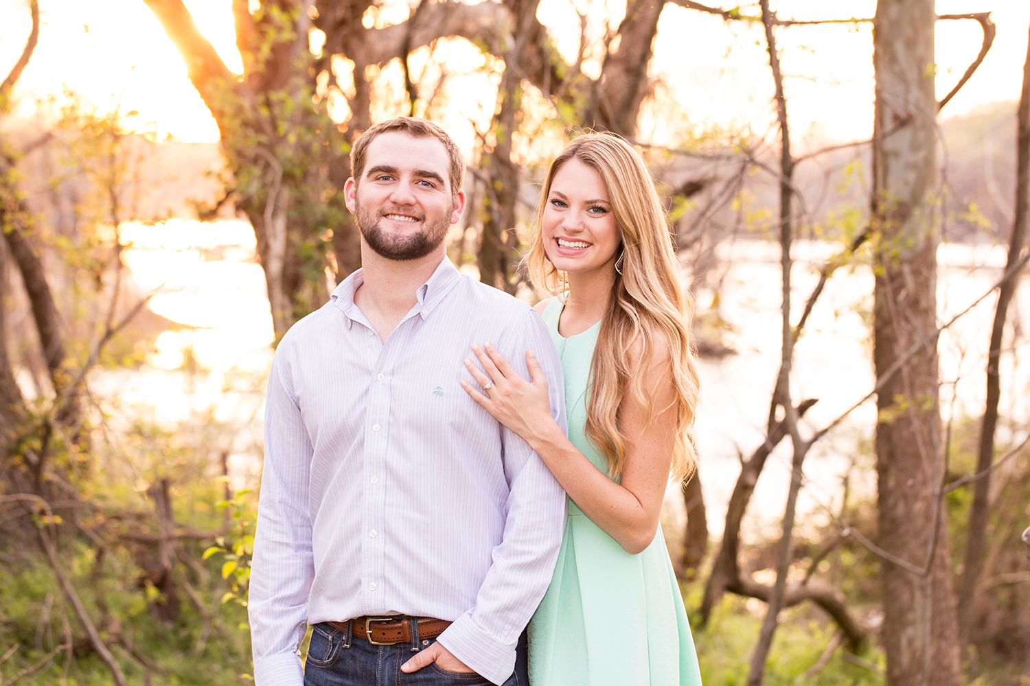 Ashlen Tylers Spring Belle Isle Engagement - Image Property of www.j-dphoto.com