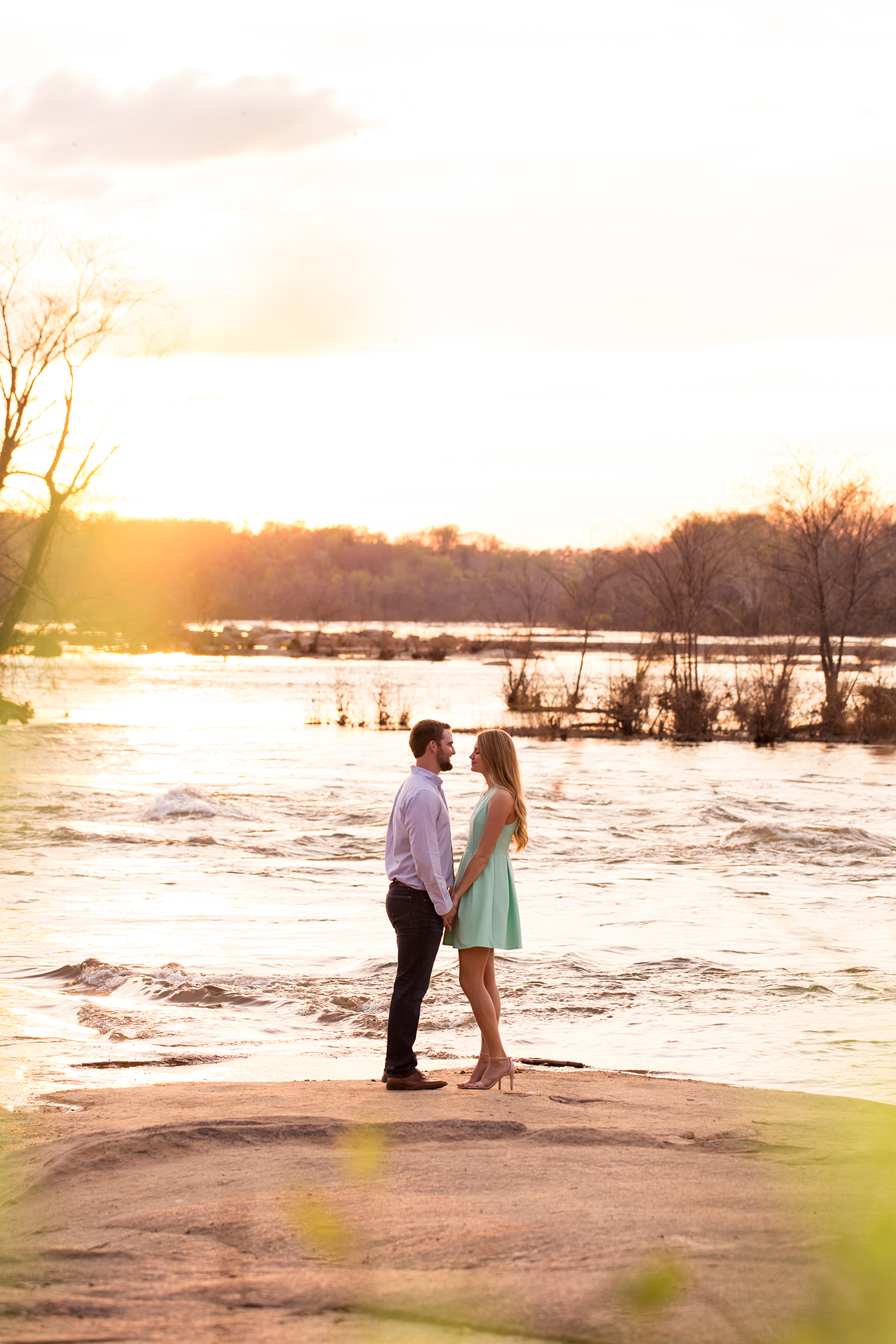 Ashlen Tylers Spring Belle Isle Engagement - Image Property of www.j-dphoto.com