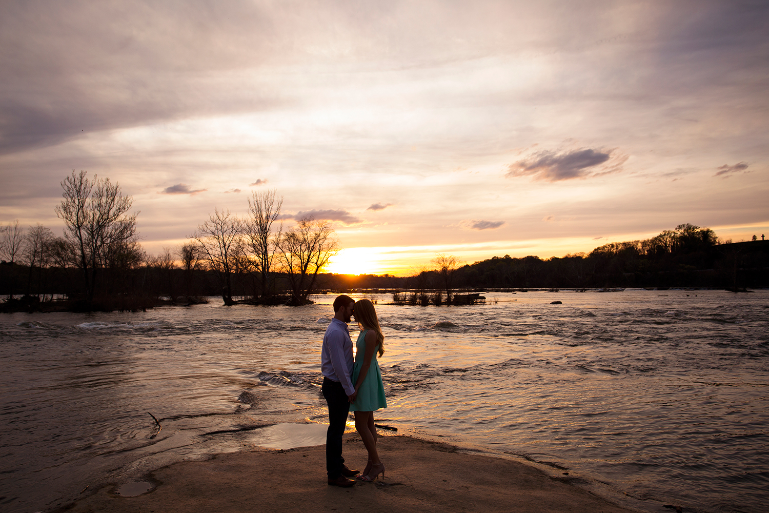 Ashlen Tylers Spring Belle Isle Engagement - Image Property of www.j-dphoto.com