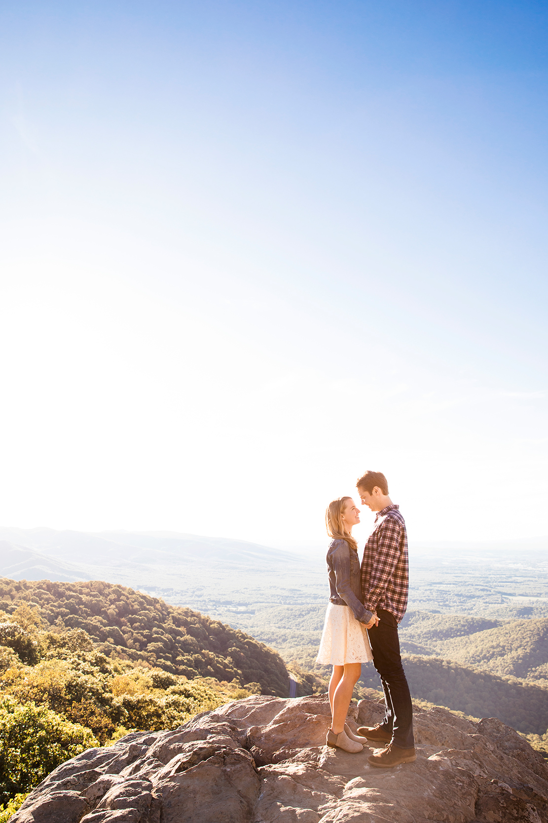 Beth  Devins Engagement Shoot at Humpback Rock - Image Property of www.j-dphoto.com