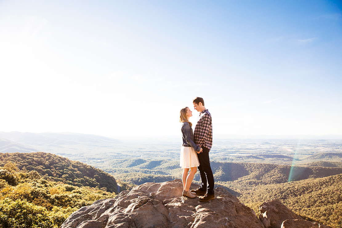 Beth  Devins Engagement Shoot at Humpback Rock - Image Property of www.j-dphoto.com