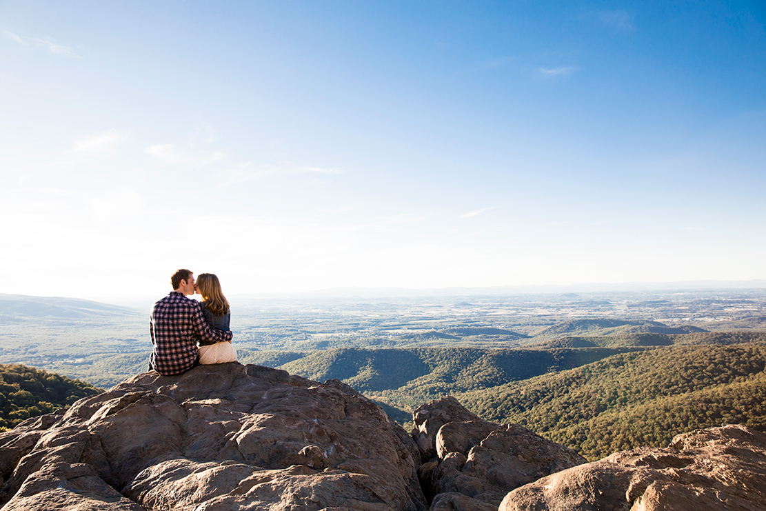 Beth  Devins Engagement Shoot at Humpback Rock - Image Property of www.j-dphoto.com