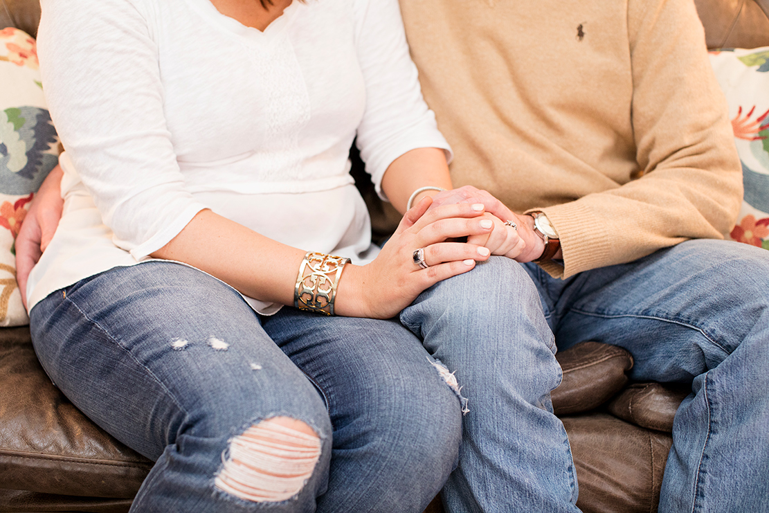Beth  Blakelys At Home Engagement Shoot - Image Property of www.j-dphoto.com