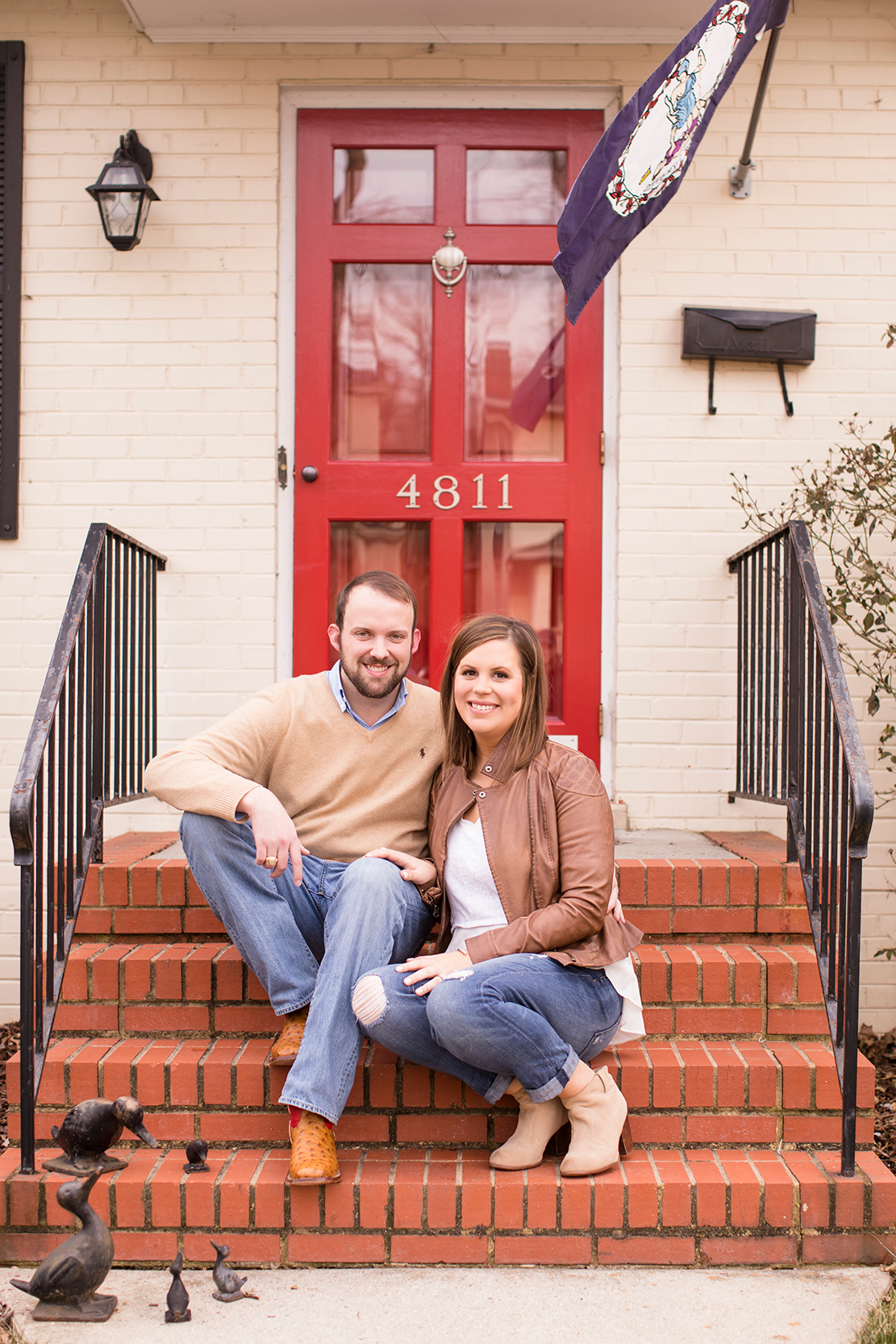 Beth  Blakelys At Home Engagement Shoot - Image Property of www.j-dphoto.com