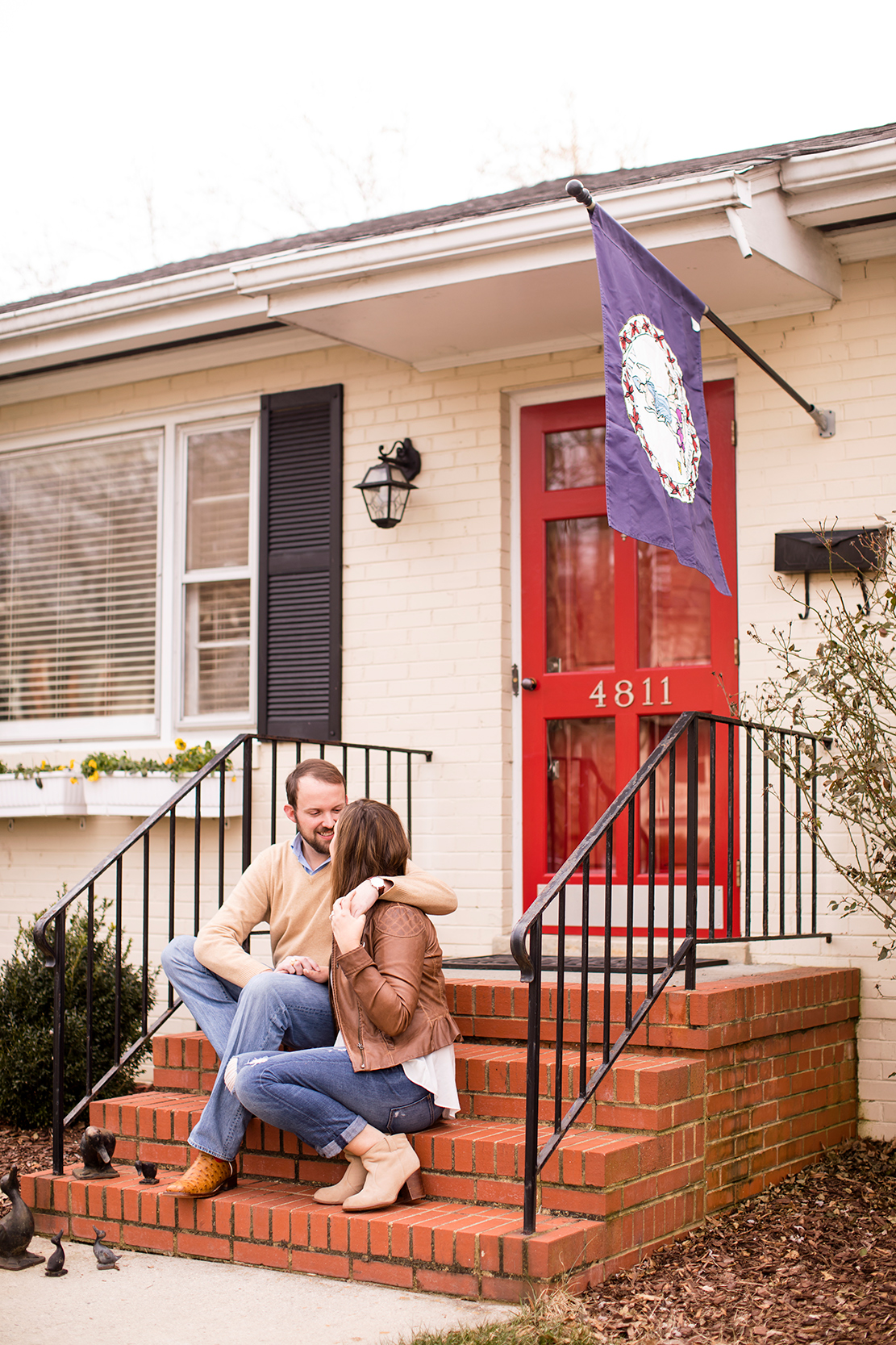 Beth  Blakelys At Home Engagement Shoot - Image Property of www.j-dphoto.com