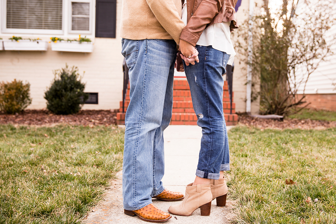Beth  Blakelys At Home Engagement Shoot - Image Property of www.j-dphoto.com