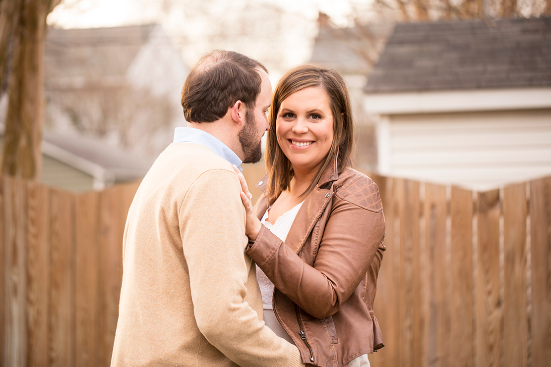 Beth  Blakelys At Home Engagement Shoot - Image Property of www.j-dphoto.com