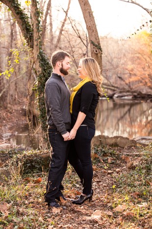 Brooke  Nevins Engagement Shoot on The James - Image Property of www.j-dphoto.com