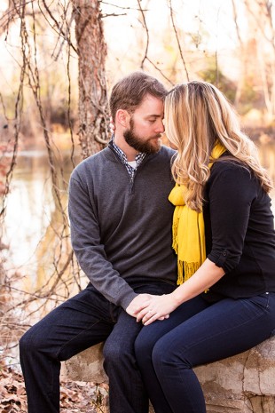 Brooke  Nevins Engagement Shoot on The James - Image Property of www.j-dphoto.com