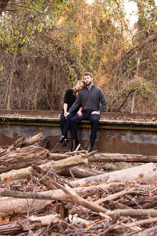 Brooke  Nevins Engagement Shoot on The James - Image Property of www.j-dphoto.com