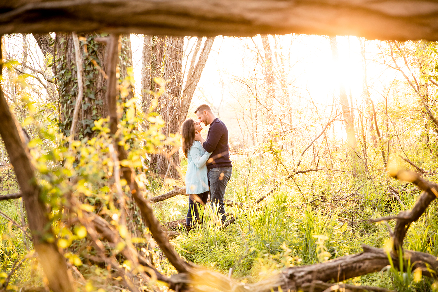 Carol  Joshs Belle Isle Engagement Shoot - Image Property of www.j-dphoto.com