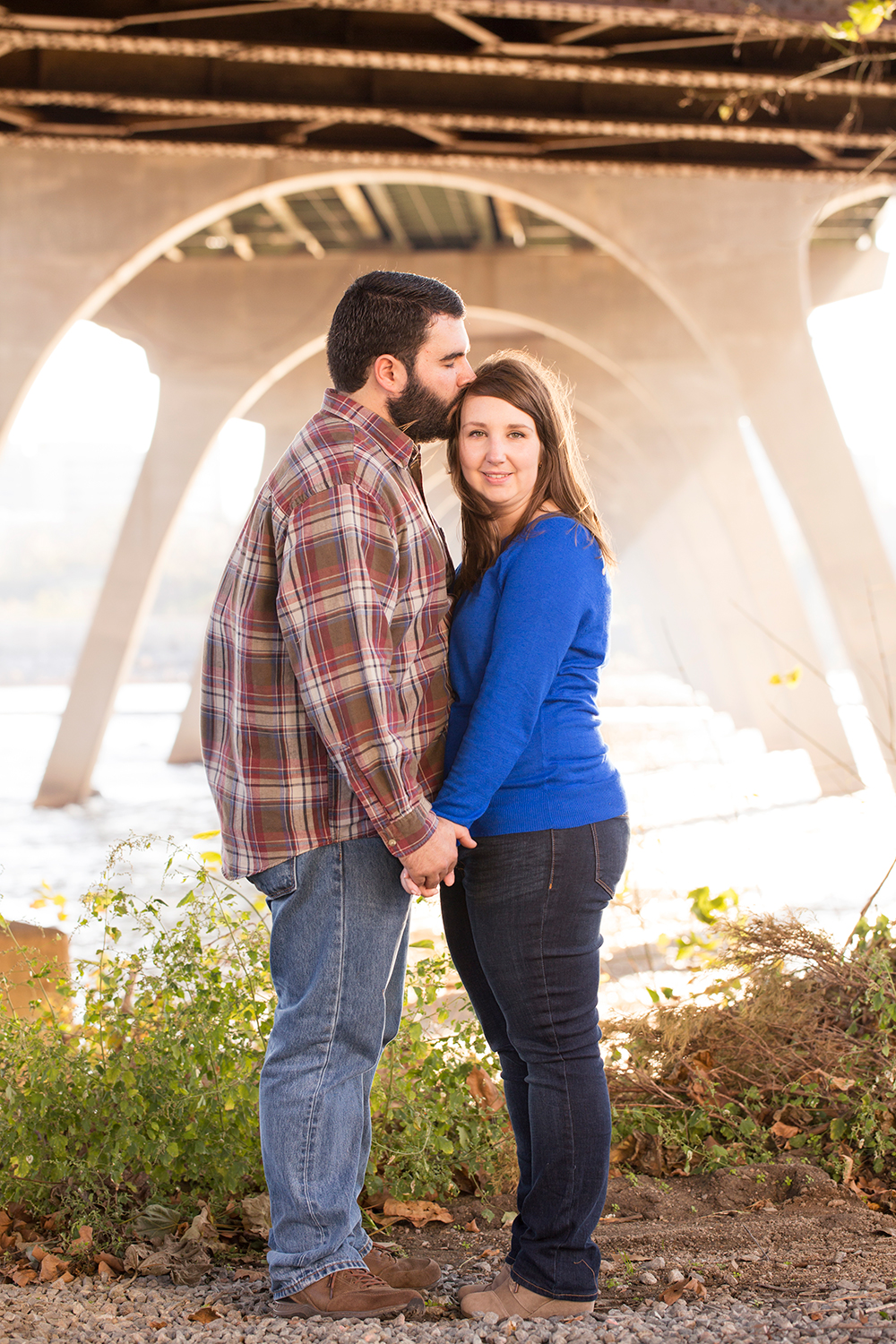 Catherine  Vincents Tandem Bike Engagement Shoot - Image Property of www.j-dphoto.com