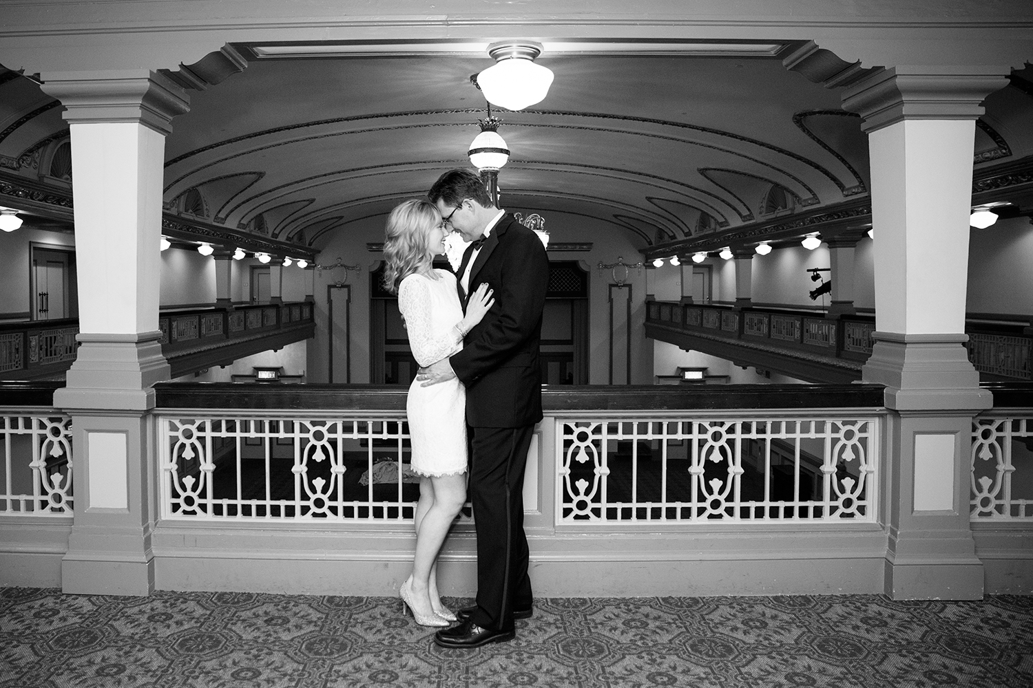 Glamorous Couples Shoot at The Hotel John Marshall - Image Property of www.j-dphoto.com