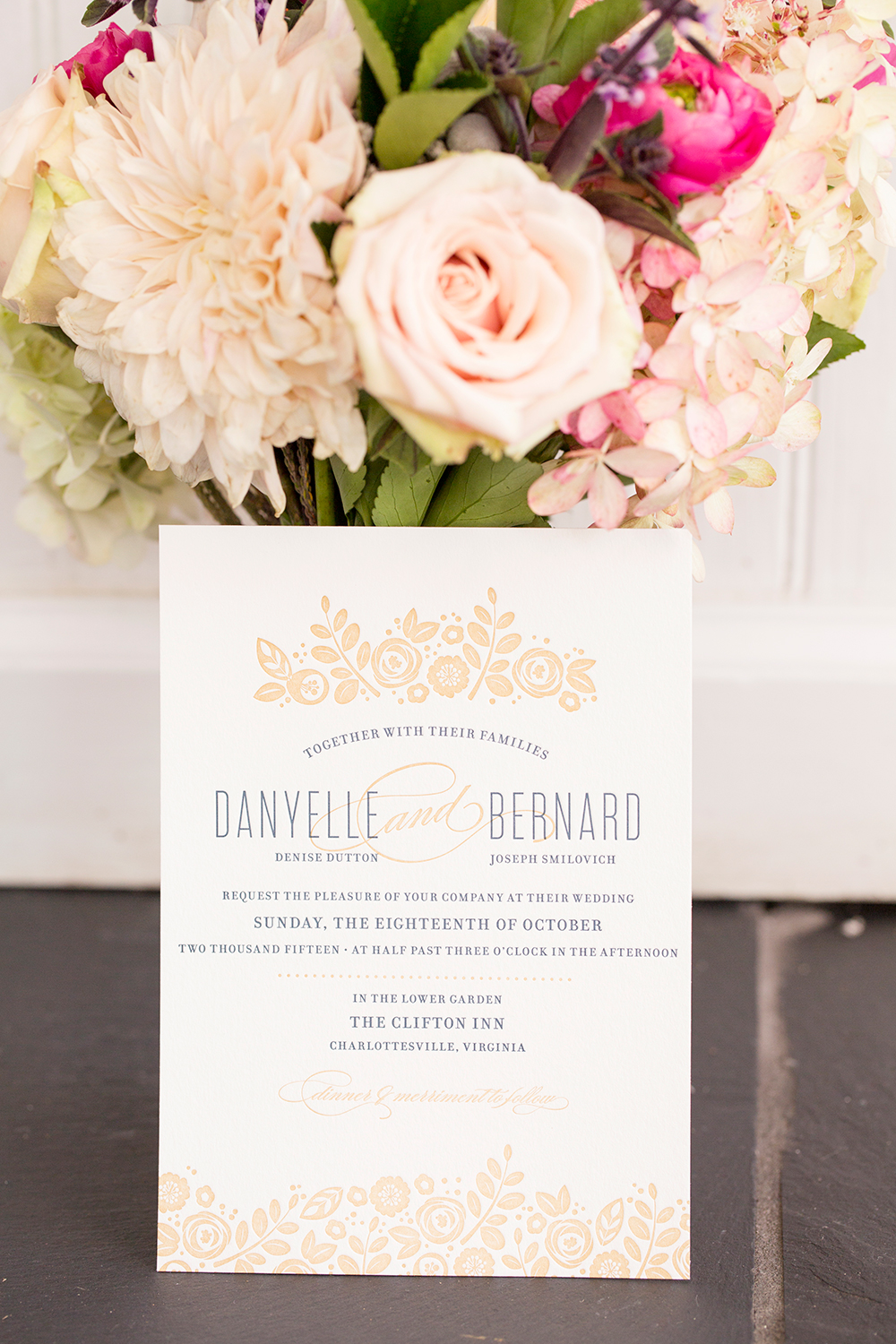 Danyelle  Bernards Fall Wedding at The Clifton Inn - Image Property of www.j-dphoto.com