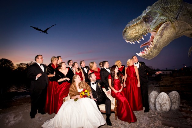 How to Photoshop a Dinosaur Into Your Photo - Image Property of www.j-dphoto.com