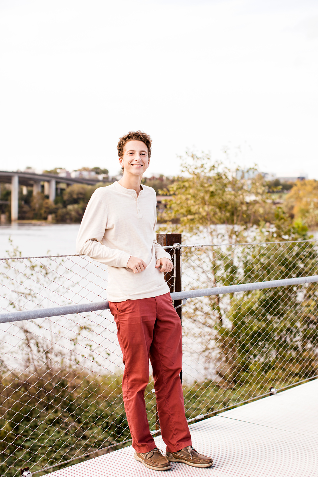 Griffins Senior Photos at The Potterfield Memorial Bridge - Image Property of www.j-dphoto.com
