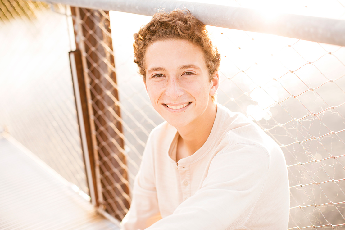 Griffins Senior Photos at The Potterfield Memorial Bridge - Image Property of www.j-dphoto.com