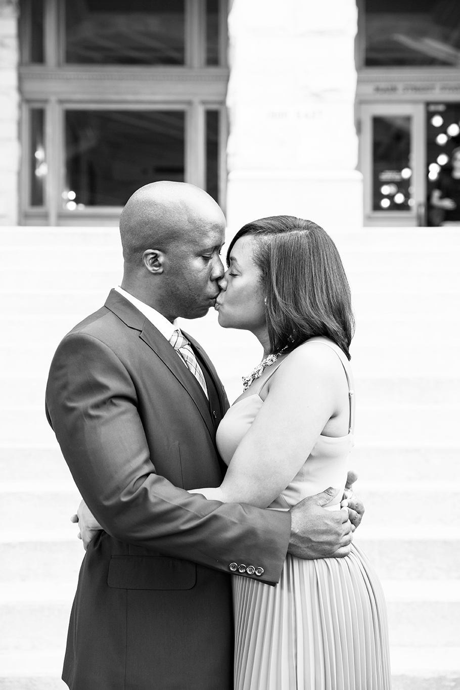 Main Street Station Engagement Session - Image Property of www.j-dphoto.com