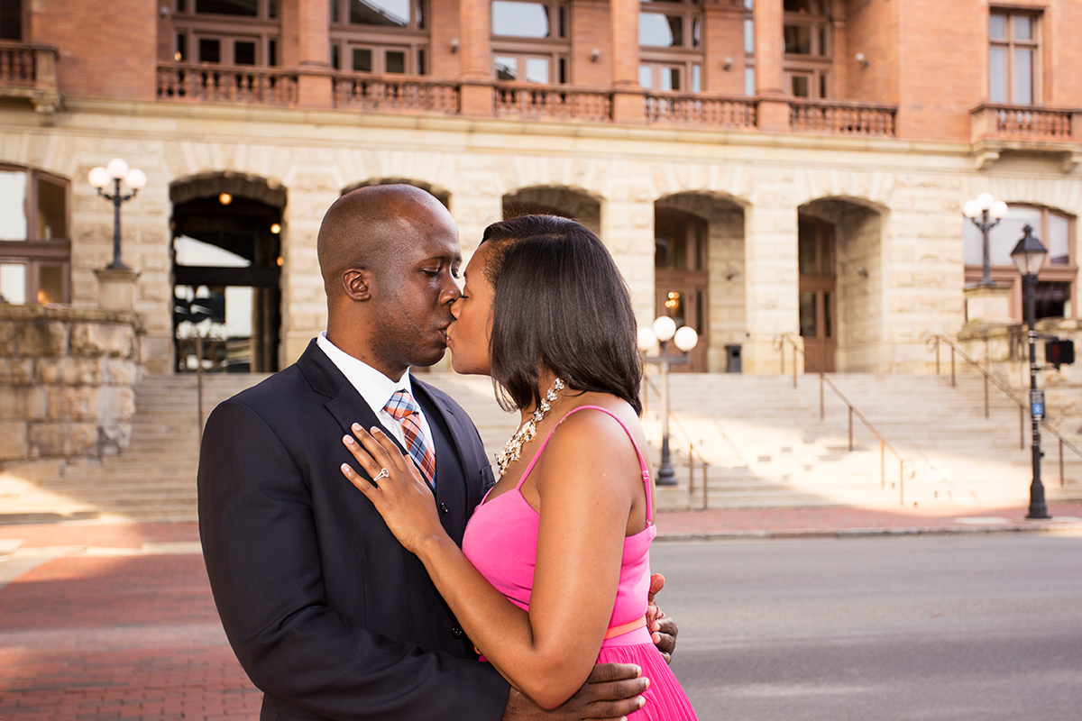 Main Street Station Engagement Session - Image Property of www.j-dphoto.com
