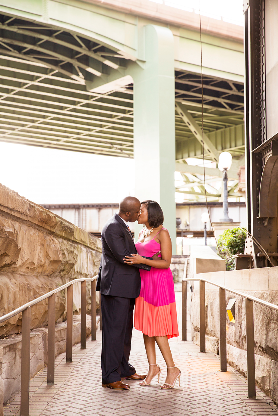 Main Street Station Engagement Session - Image Property of www.j-dphoto.com