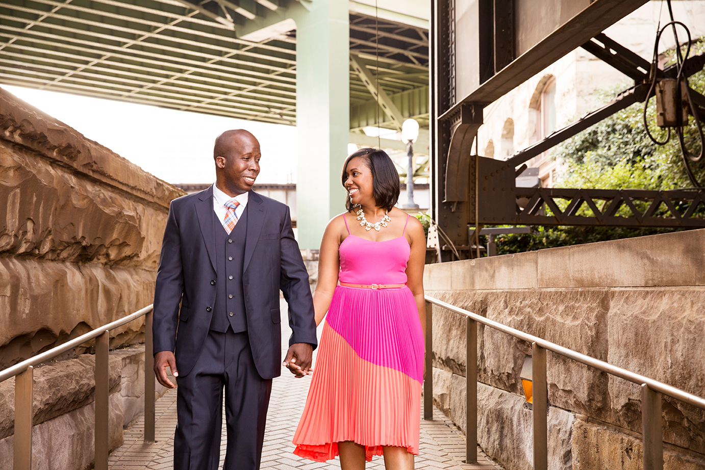 Main Street Station Engagement Session - Image Property of www.j-dphoto.com