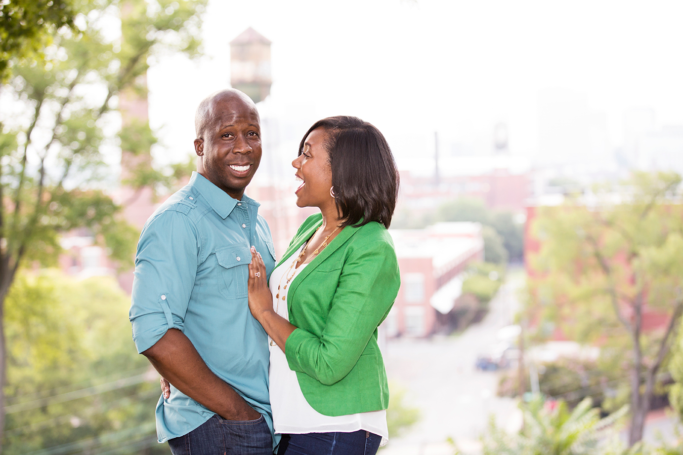 Main Street Station Engagement Session - Image Property of www.j-dphoto.com