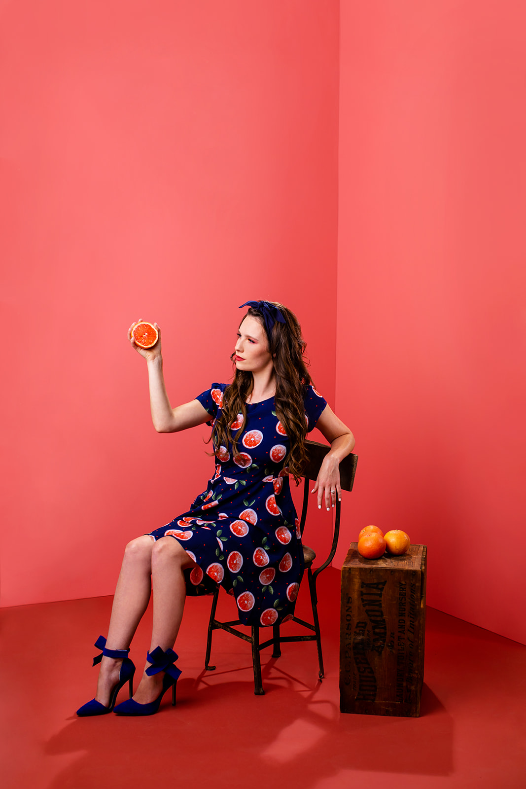 Grapefruit Editorial Fashion Photo Shoot - Jada And David Parrish
