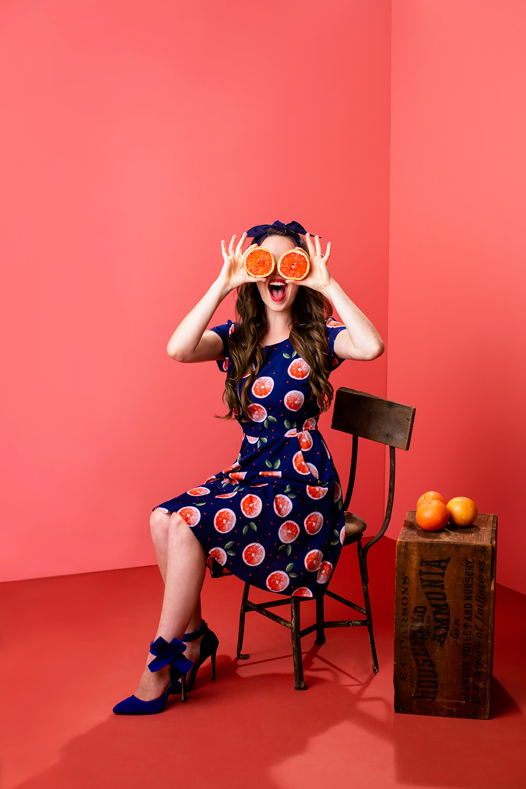 Grapefruit Editorial Fashion Photo Shoot - Jada And David Parrish