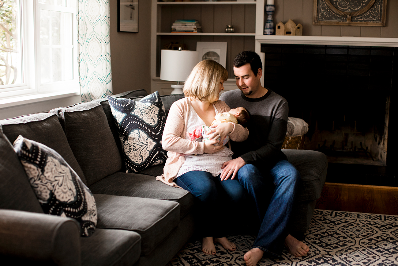 Baby Girl Ellies Newborn Shoot - Image Property of www.j-dphoto.com