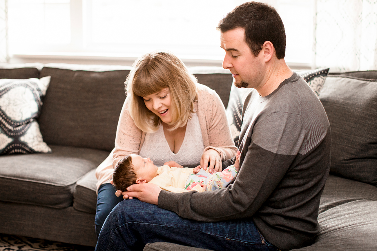 Baby Girl Ellies Newborn Shoot - Image Property of www.j-dphoto.com