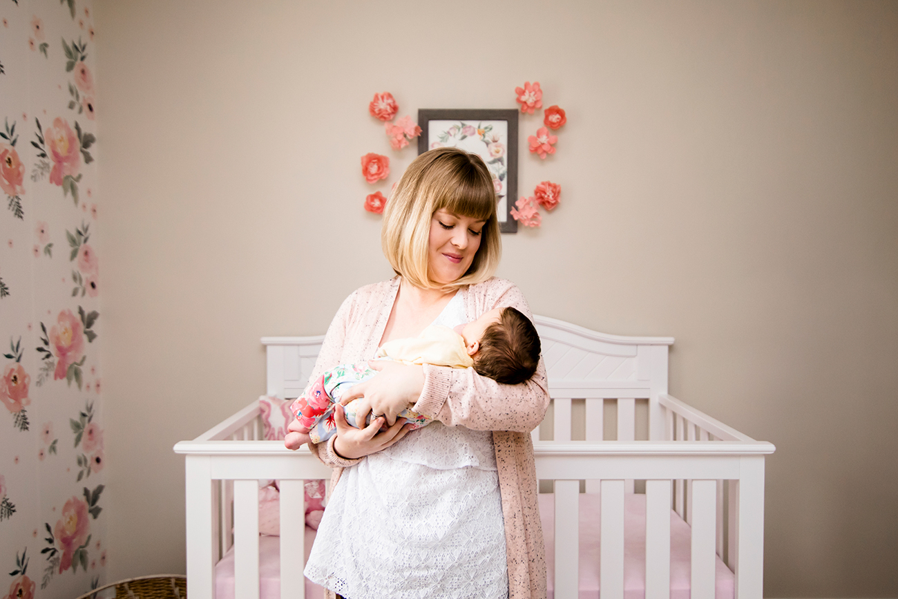 Baby Girl Ellies Newborn Shoot - Image Property of www.j-dphoto.com