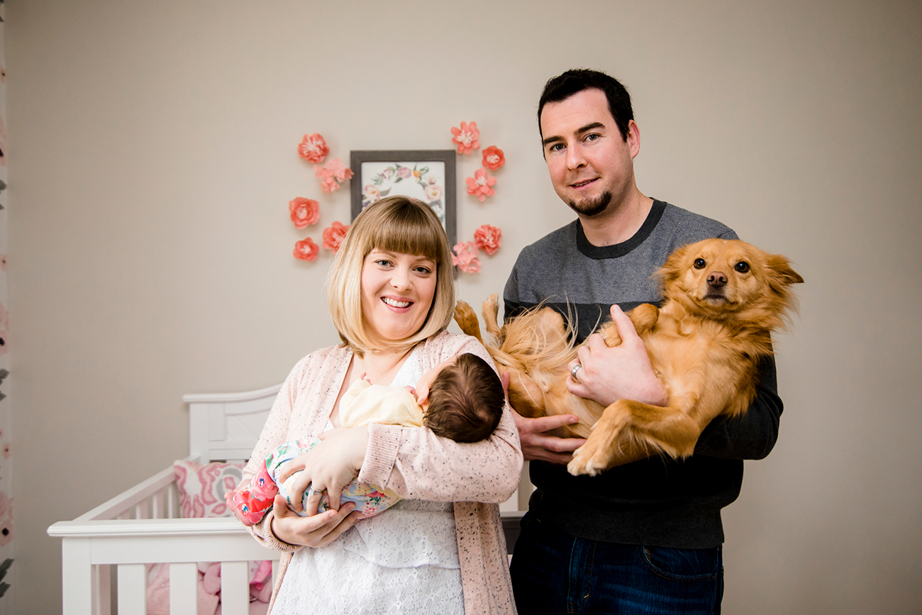 Baby Girl Ellies Newborn Shoot - Image Property of www.j-dphoto.com