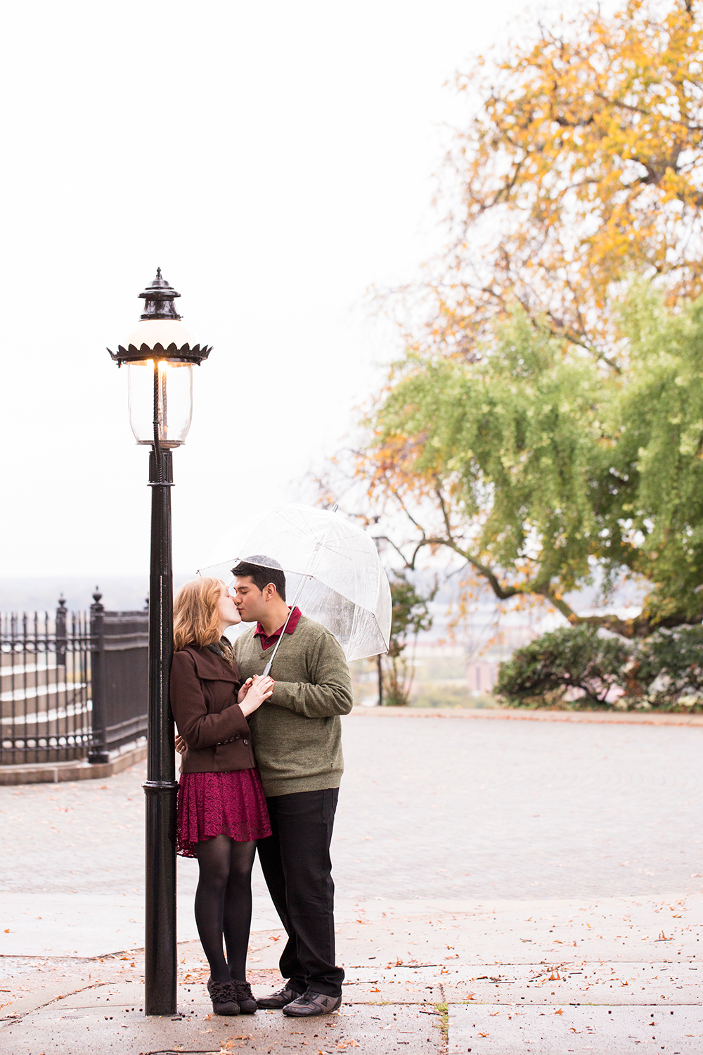 Heather  Jasons Rainy Day Engagement Shoot - Image Property of www.j-dphoto.com
