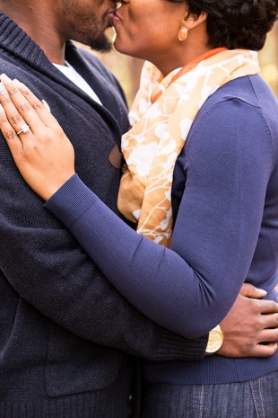 Winter Engagement Photos at Deep Run Park - Image Property of www.j-dphoto.com