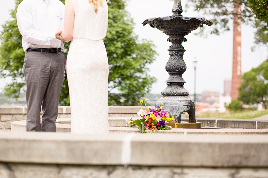 Autumn  Lawrences Elopement at Libby Hill Park - Image Property of www.j-dphoto.com