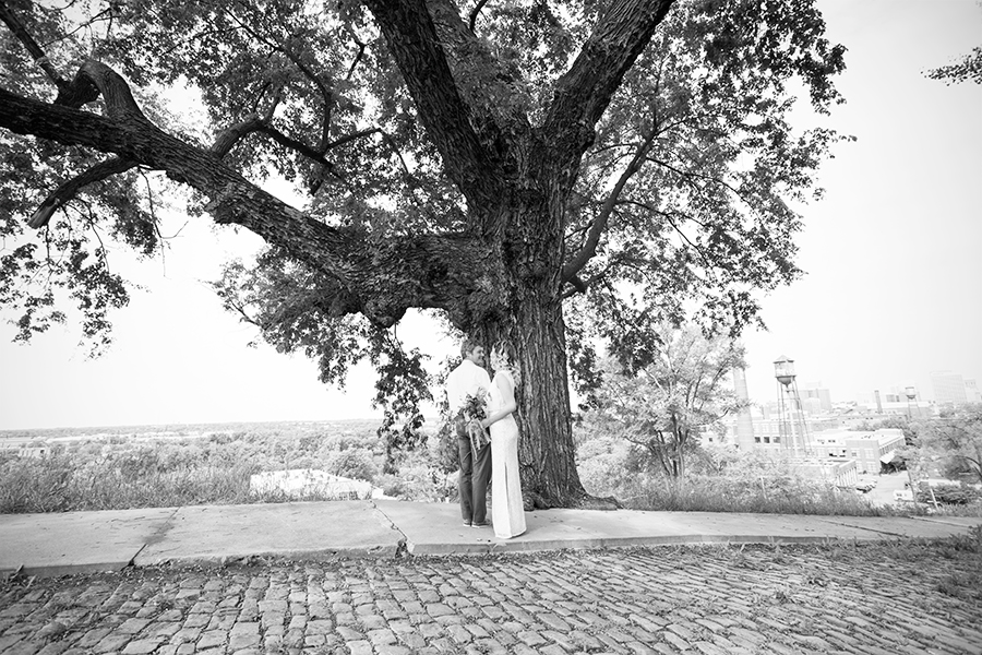 Autumn  Lawrences Elopement at Libby Hill Park - Image Property of www.j-dphoto.com