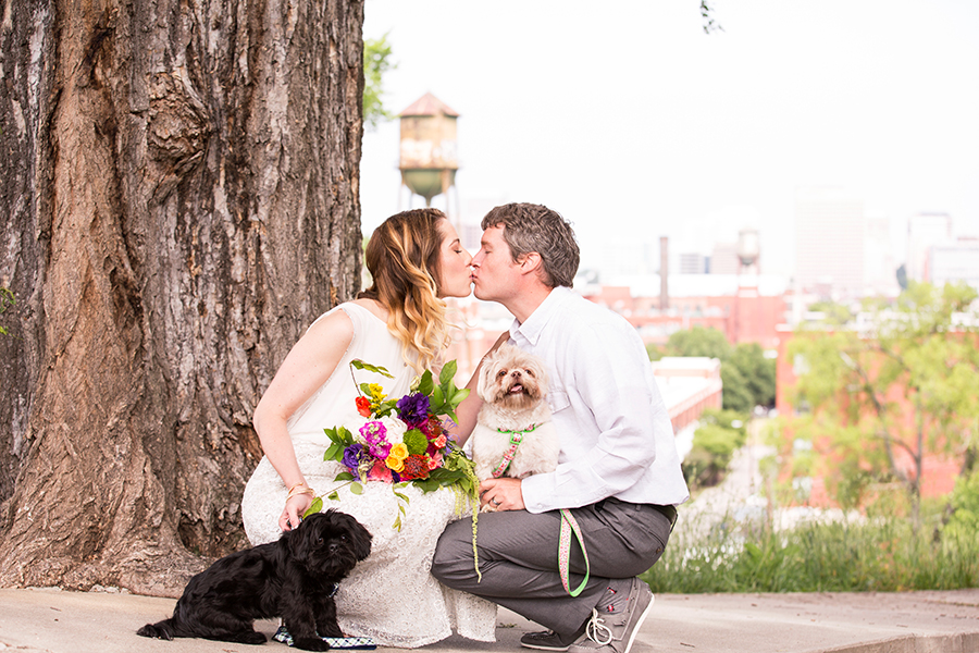 Autumn  Lawrences Elopement at Libby Hill Park - Image Property of www.j-dphoto.com