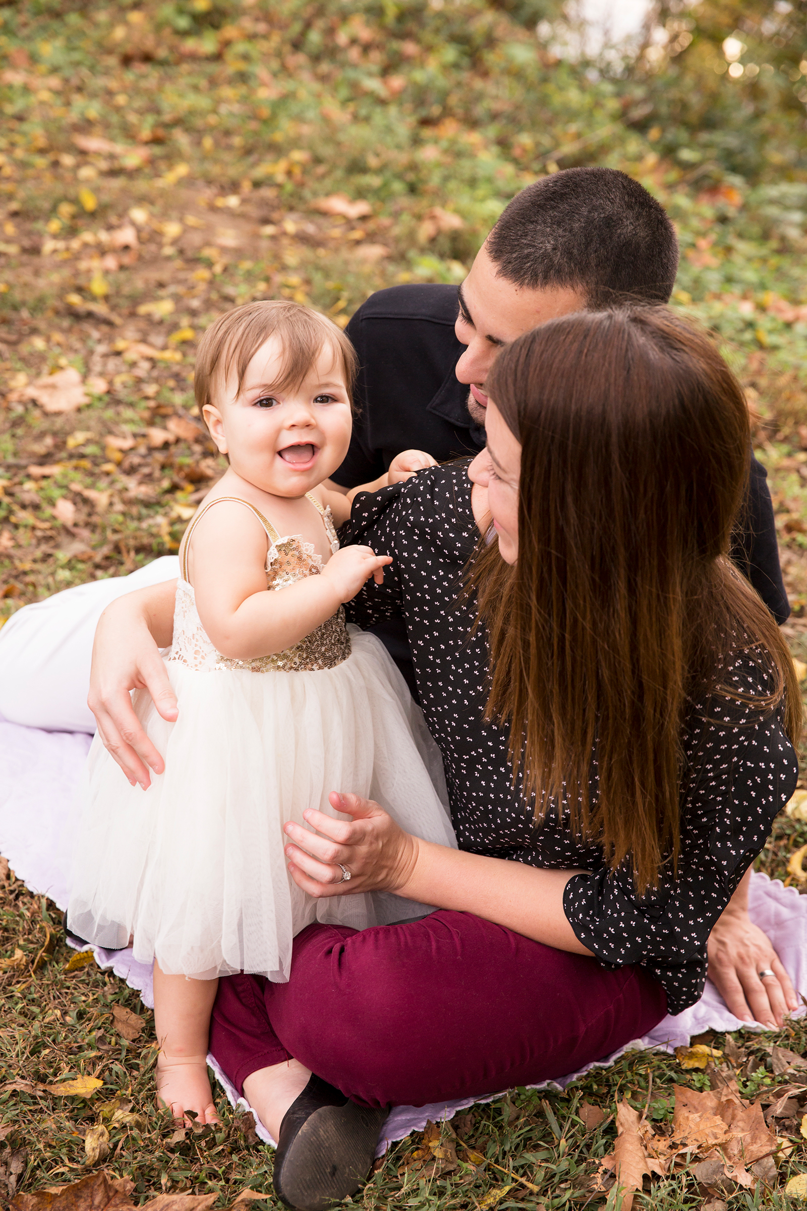 One Year Old Birthday Shoot in Powhatan Virginia  - Image Property of www.j-dphoto.com