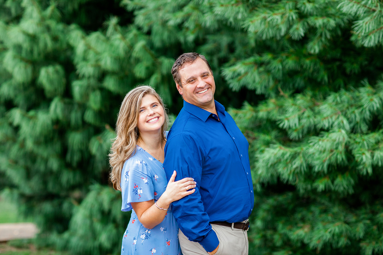 Kathryn Charlies Engagement Shoot at the Jefferson Memorial - Image Property of www.j-dphoto.com