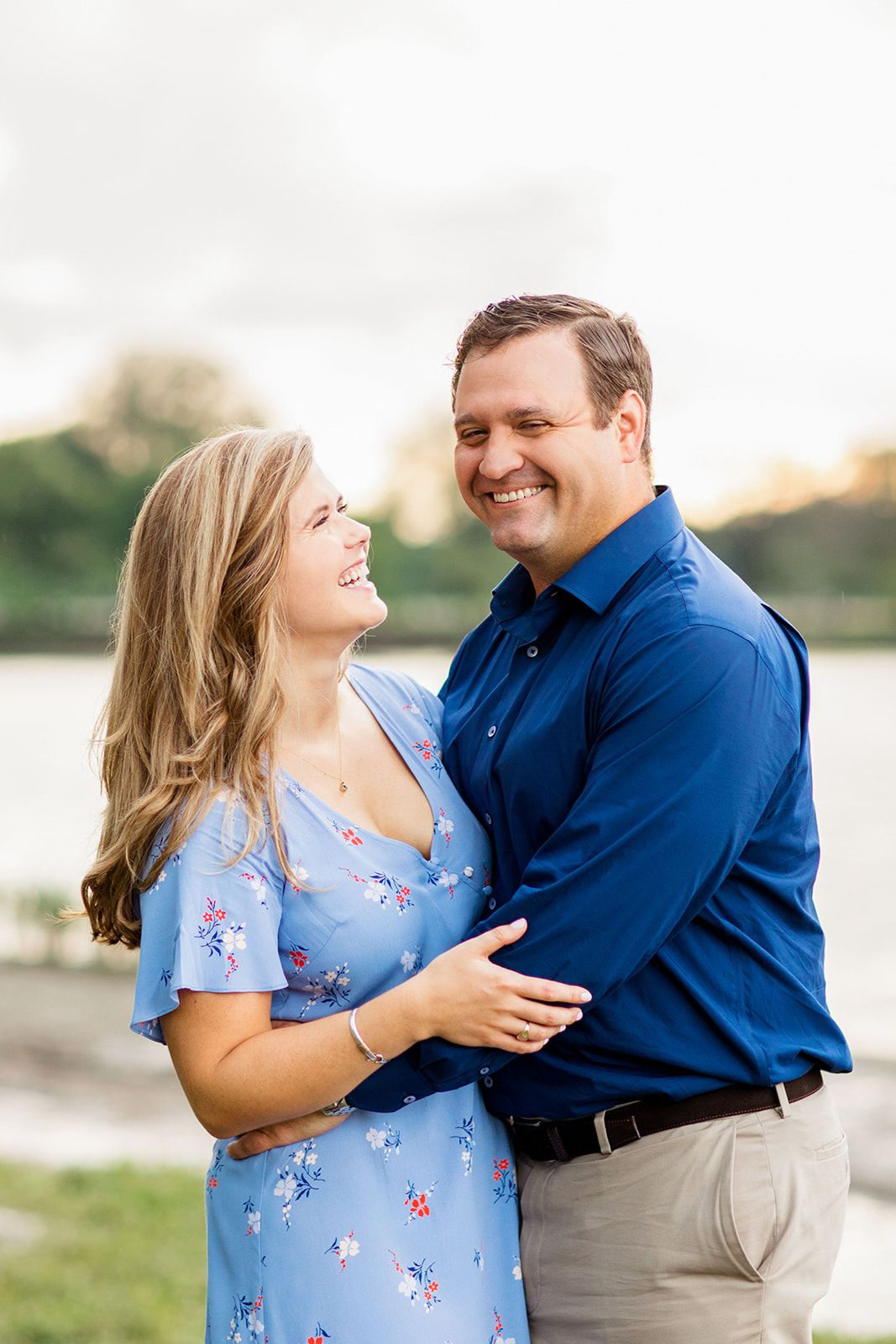 Kathryn Charlies Engagement Shoot at the Jefferson Memorial - Image Property of www.j-dphoto.com